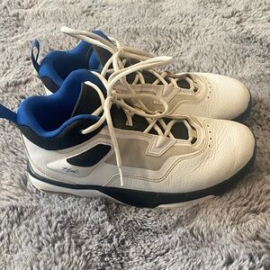 Jordan flight Nike air White and Blue sneakers